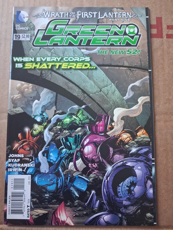 Green Lantern #19 – Wrath of the First Lantern Part Nine — Green Lantern DC Comics